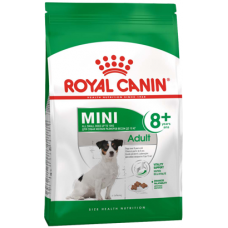 Royal Canin Mini Mature +8 - пълноценна храна за кучета в напреднала възраст, за дребни породи кучета с тегло до 10 кг ., над 8 години 2 кг.